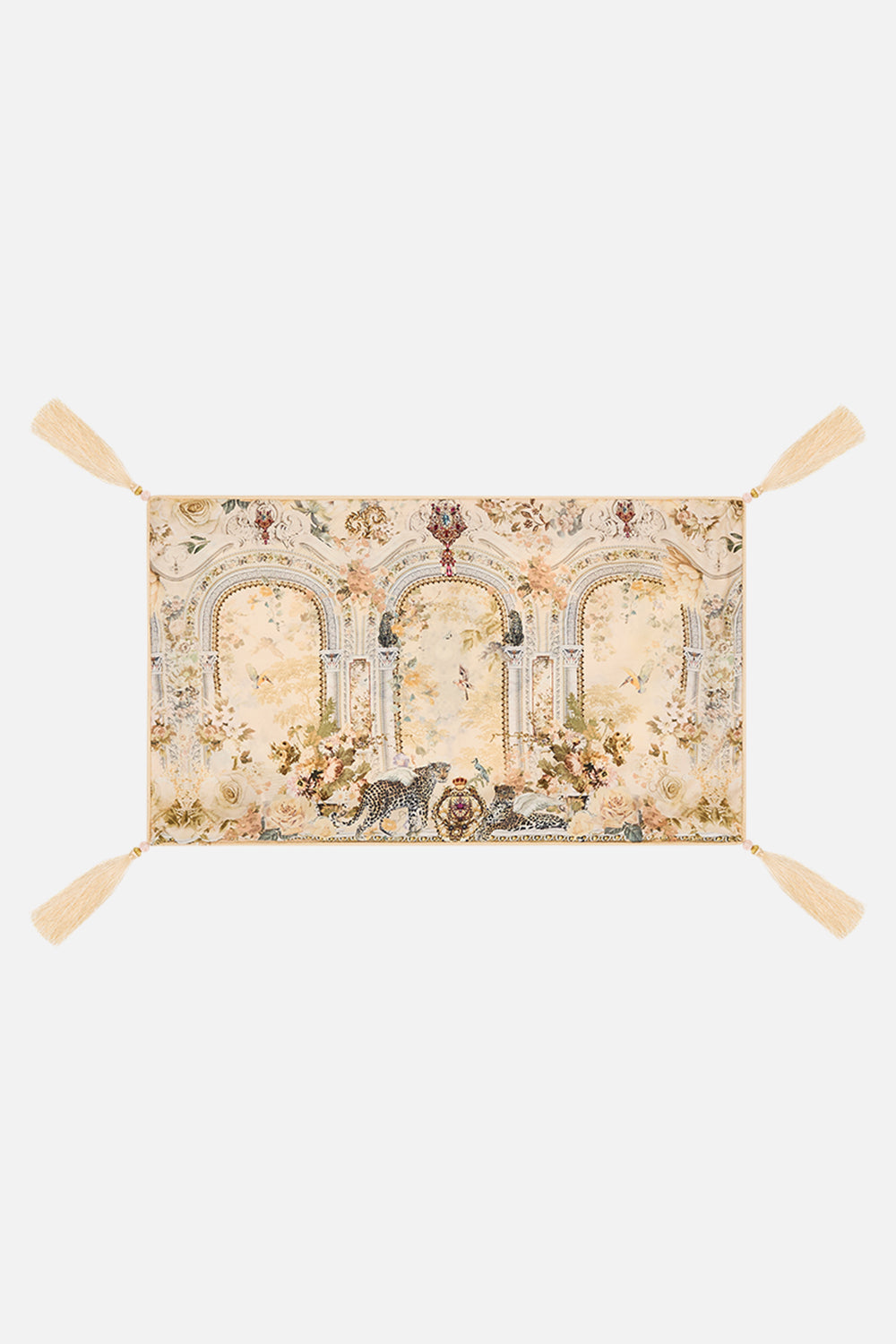 VILLA CAMILLA XXC rectangle cushion in Adorned in Antiquity print. 