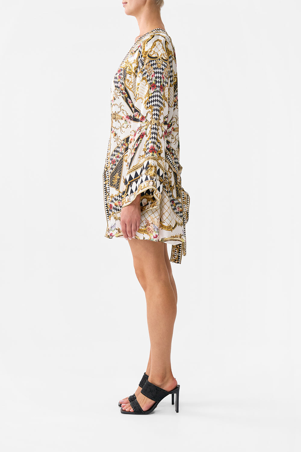 SHORT KIMONO WRAP ROCOCO GLOW