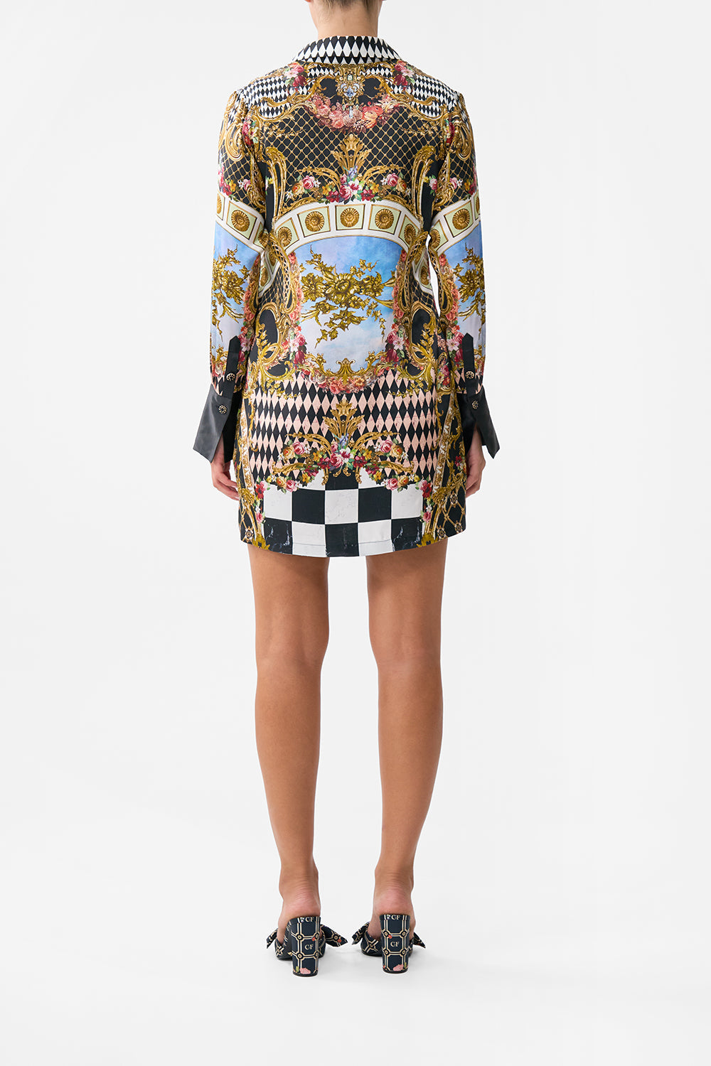 MINI SHIRT DRESS MONARCHY MANIA