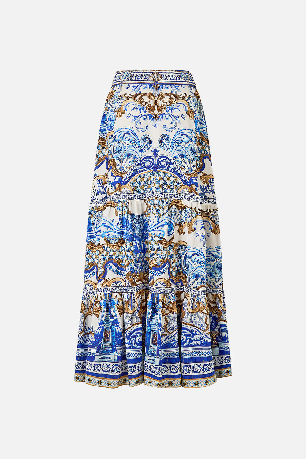 HIGH WAISTED TIERED SKIRT AZUL ADVENTURES