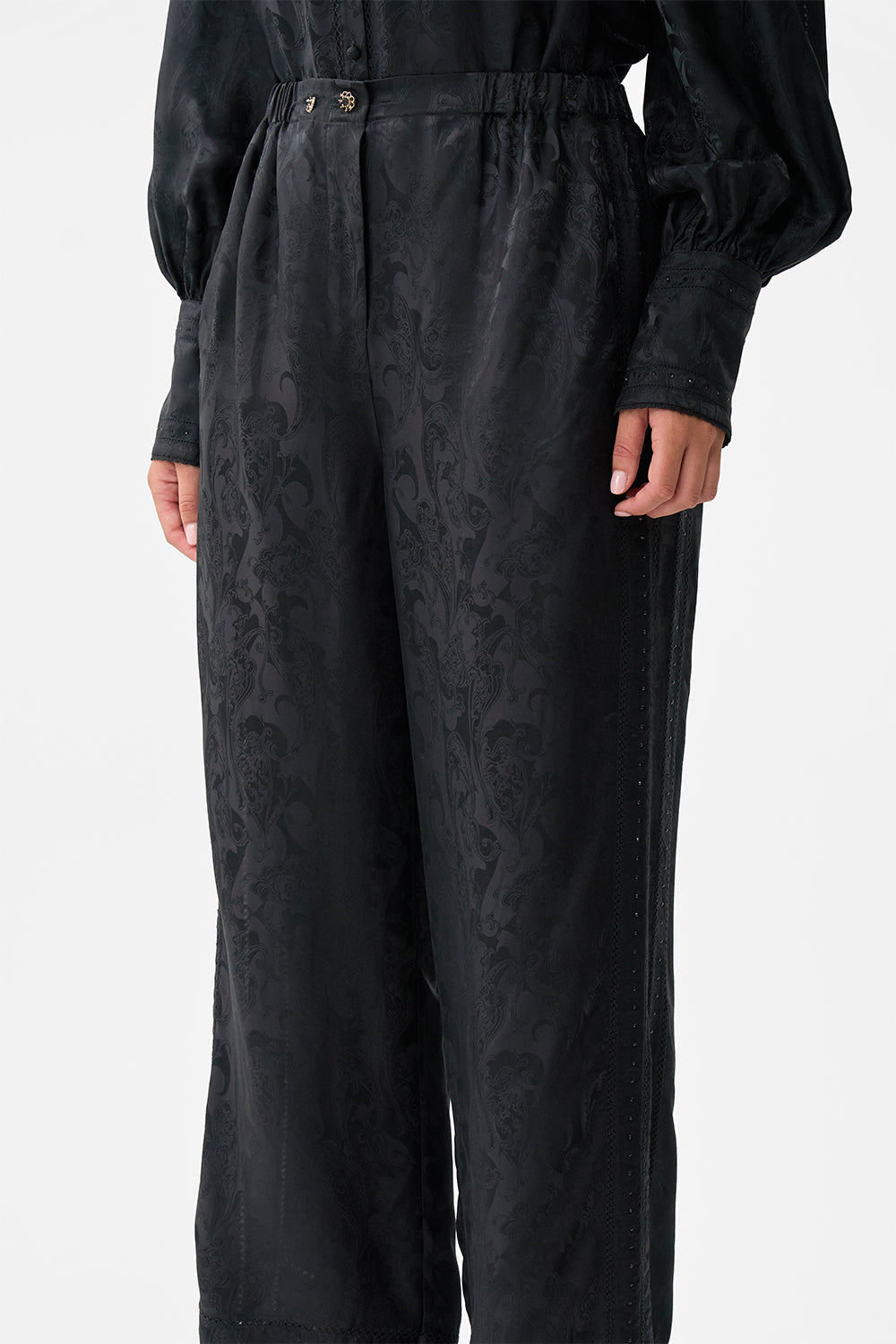 BUTTON FRONT LOUNGE PANT MONARCHY MANIA