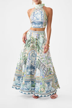 HALTER TIE BACK TOP JARDIM PARTY