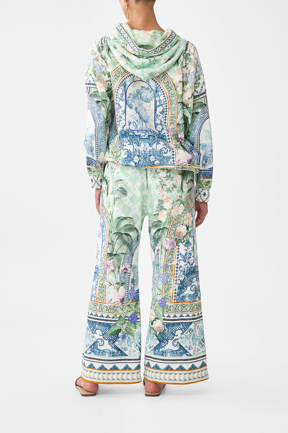 STRAIGHT LEG TRACK PANT JARDIM PARTY