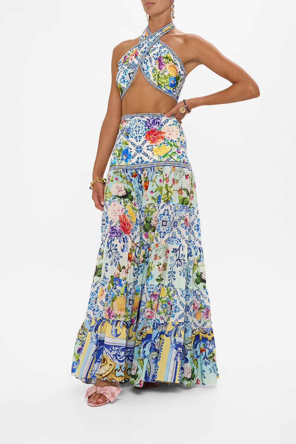 TIE UP SCARF TOP WALL TO WALL WONDERS