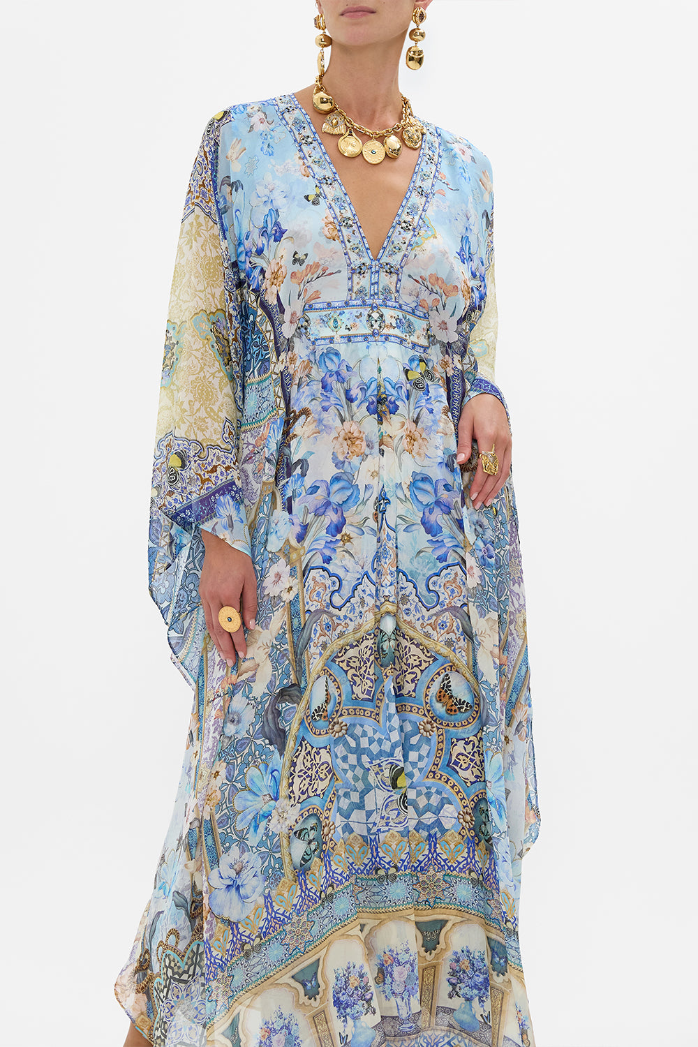 LONG KAFTAN WITH WAIST DETAIL AL MANIAL PALACE MEMOIRS