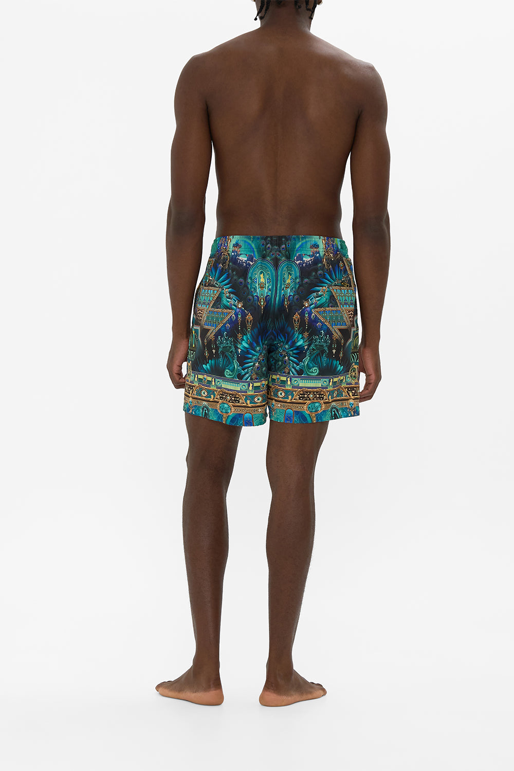 The CAMILLA BATWING SHIRT DEFY GRAVITY in our  print.