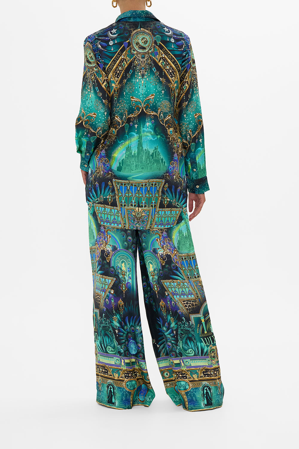 WIDE LEG WAISTED PANT DEFY GRAVITY