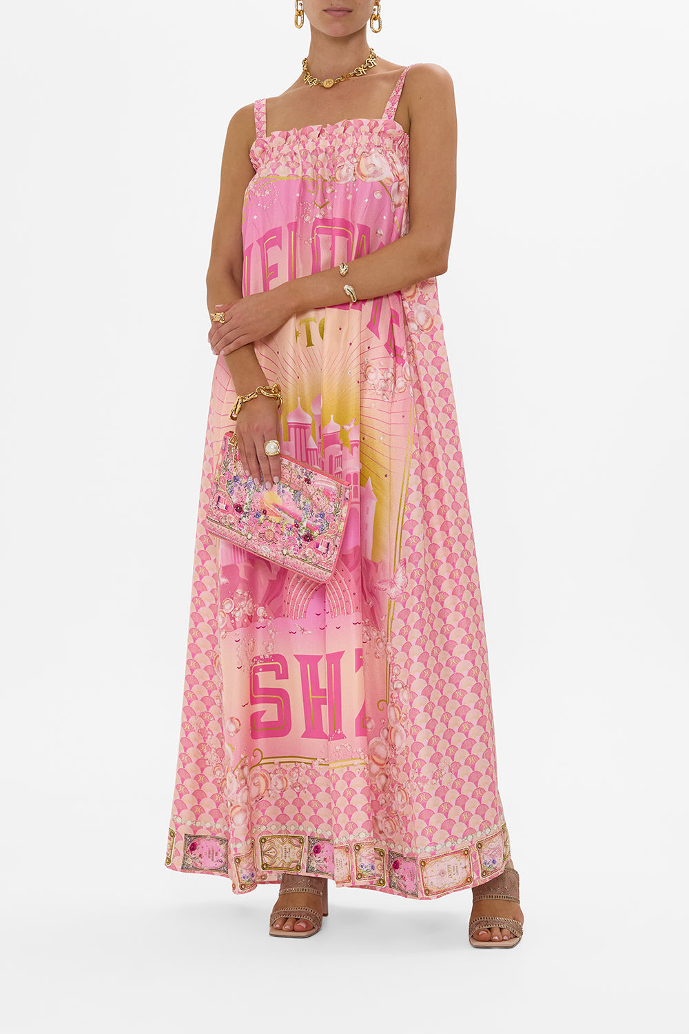 WIDE STRAP SUNDRESS TOTALLY OZMOPOLITAN