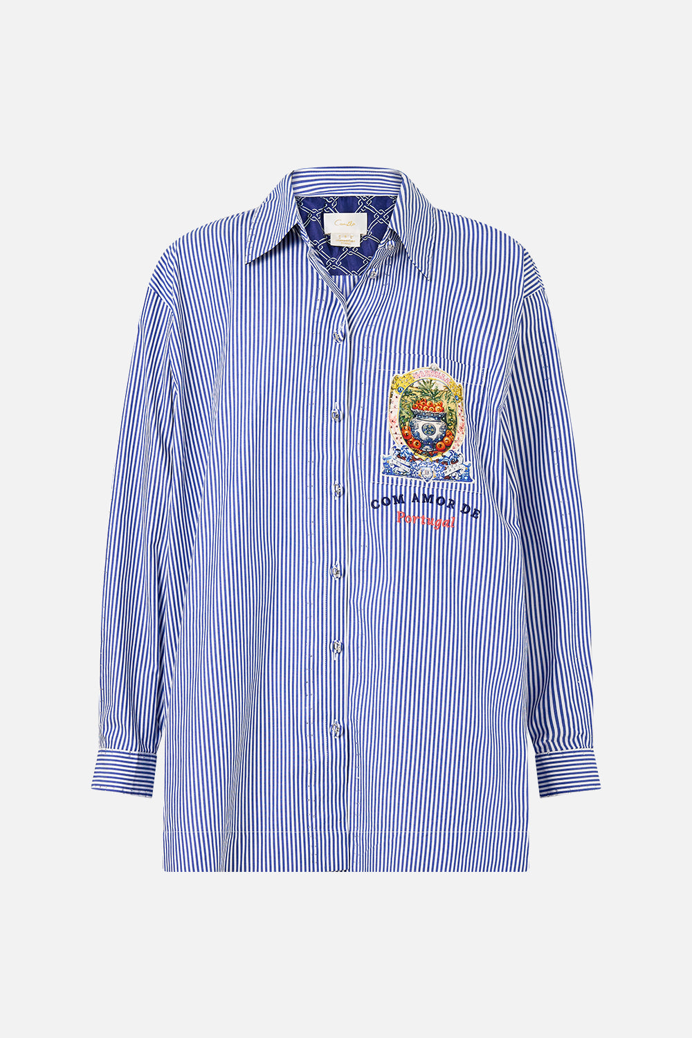 STEPPED HEM SHIRT SONG OF SAINT ANTHONY