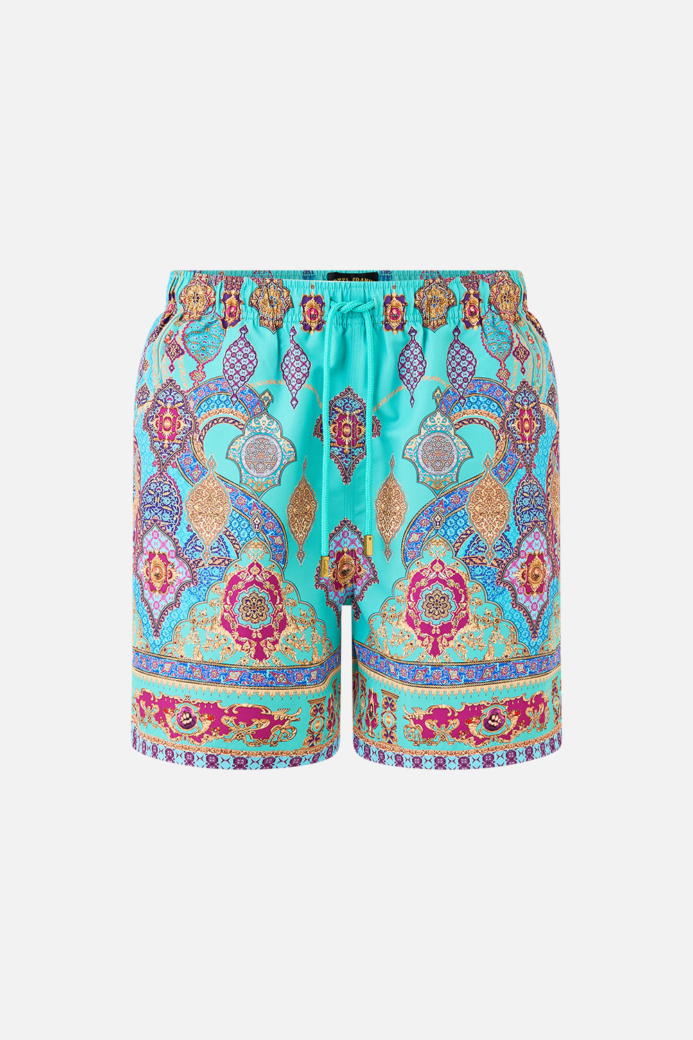 MID LENGTH BOARDSHORT WITH ELASTIC WAIST THE CONCUBINES CORRIDOR