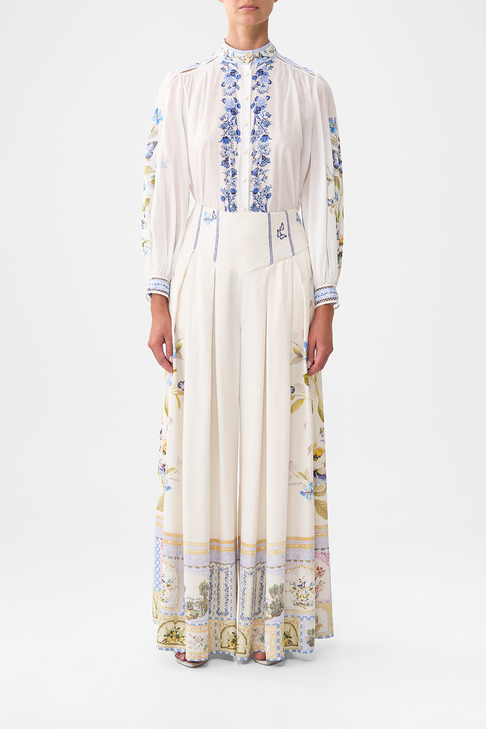 The CAMILLA TWISTED ONE SHOULDER DRESS SONG OF THE SOLSTICE in our SONG OF THE SOLSTICE print.