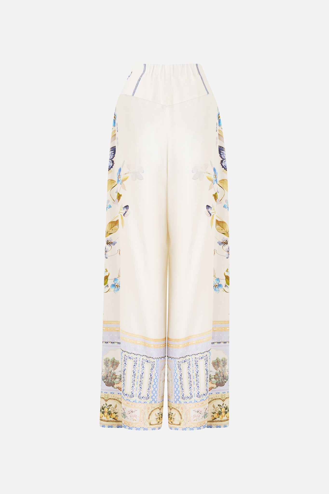 The CAMILLA RAFFIA CLUTCH NOTES FROM THE ROAD in our  print.