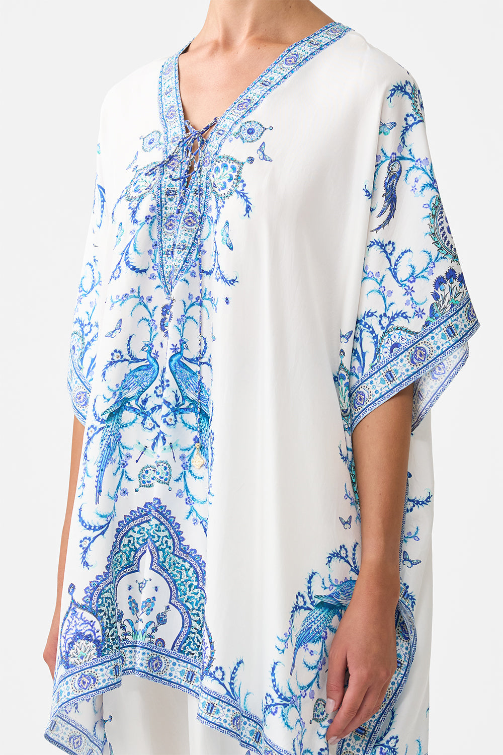 SHORT LACE UP KAFTAN ISNIK LULLABY
