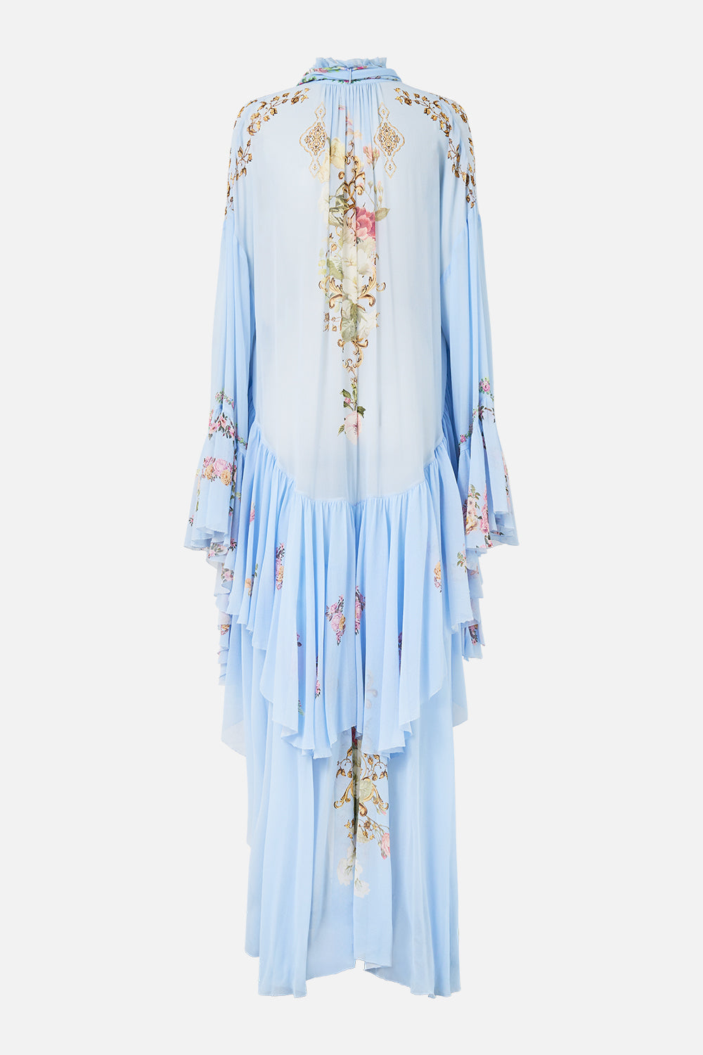The CAMILLA MULTI WEAR LONG SARONG NOTES FROM THE ROAD in our  print.