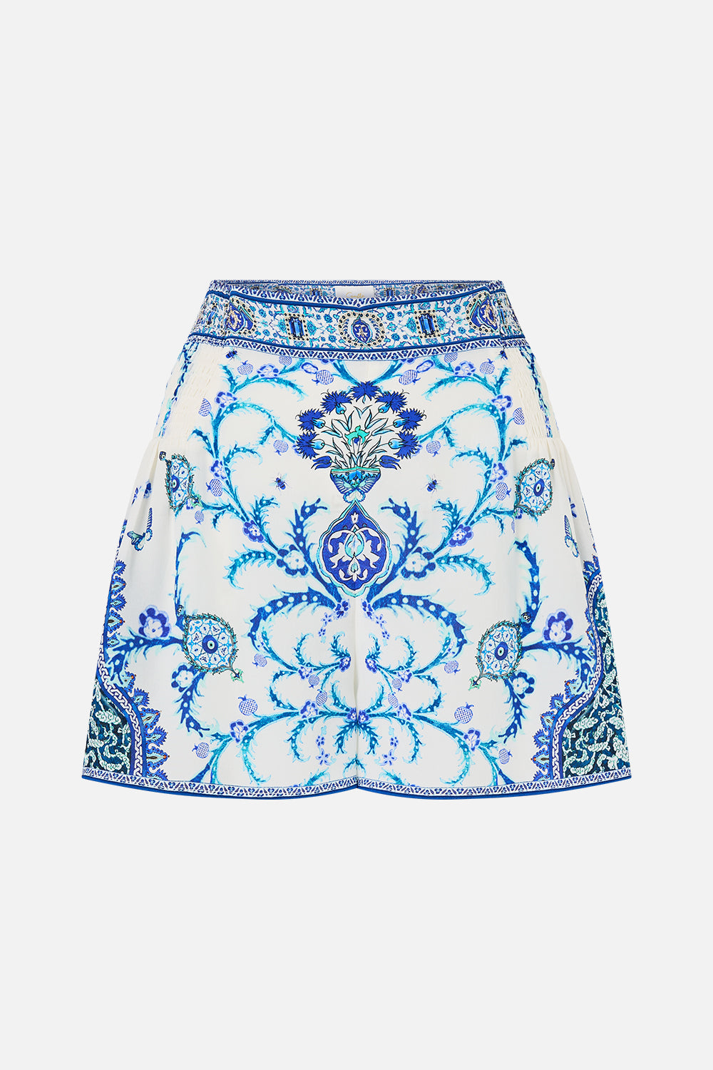 The CAMILLA SHORT KIMONO WRAP TALES OF TOPKAPI PALACE in our  print.