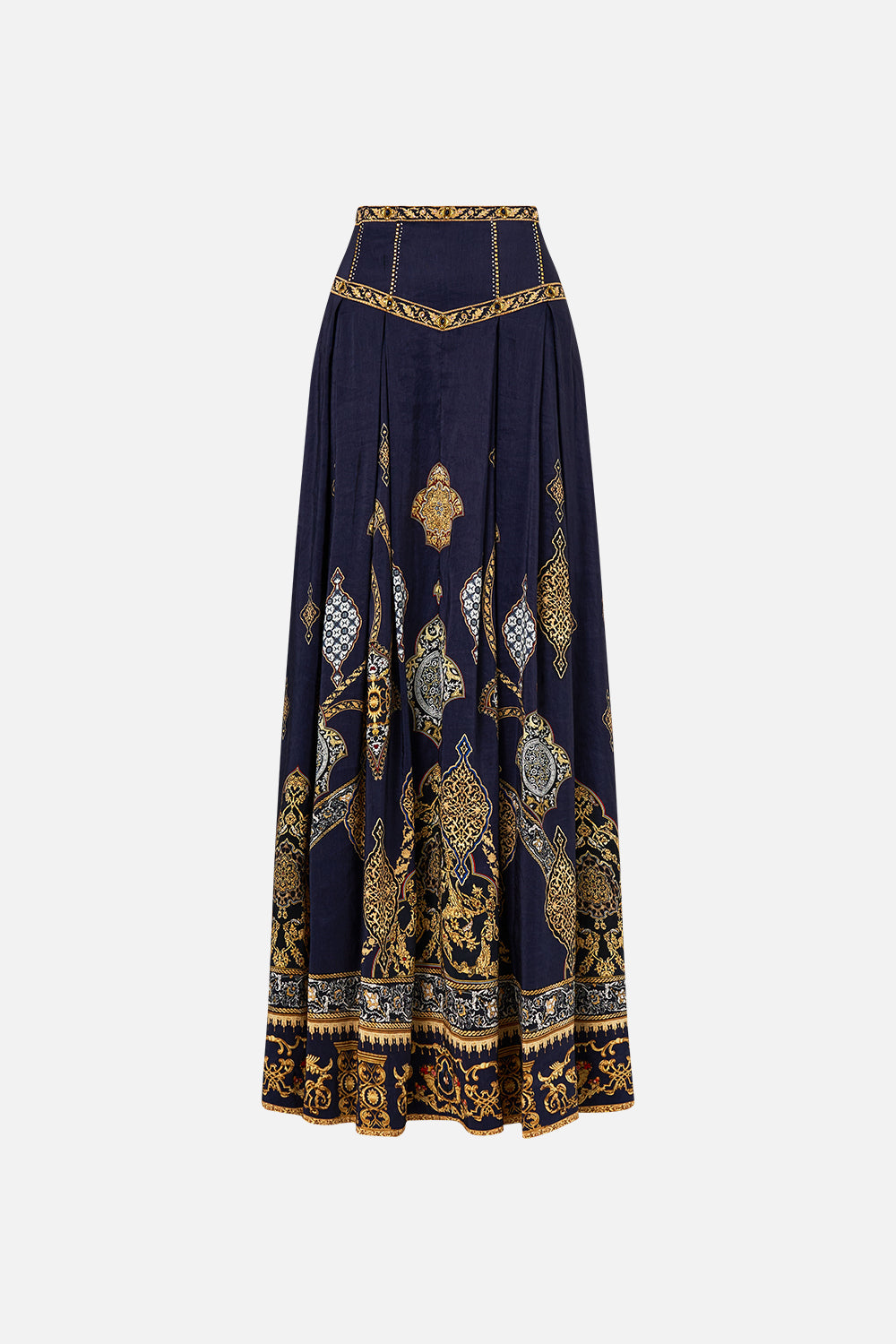 CORSET WAIST MAXI SKIRT THE IMPERIAL GATE