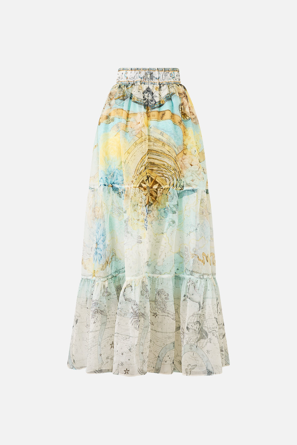 The CAMILLA RELAXED SHORT DRESS WITH DROPPED WAIST ISTANBUL ANIMALIA in our  print.
