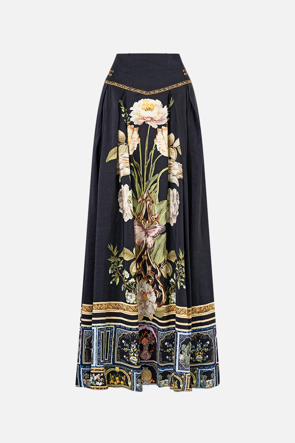 CORSET WAIST MAXI SKIRT OTTOMAN ELEGANCE