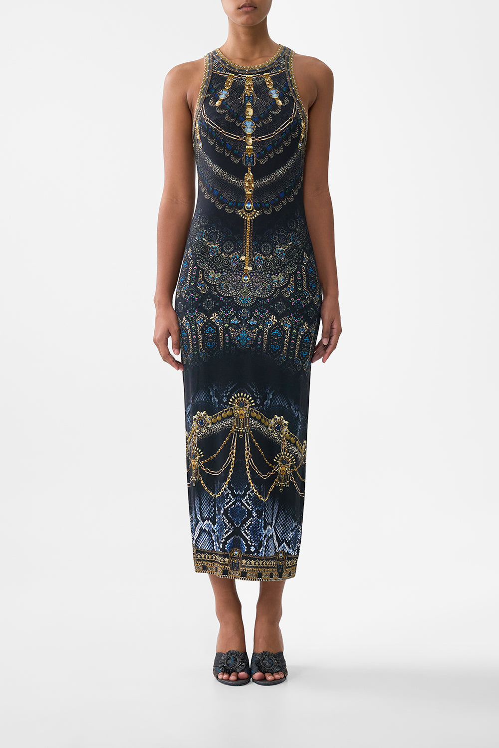 JERSEY TANK DRESS SONG OF THE SOLSTICE