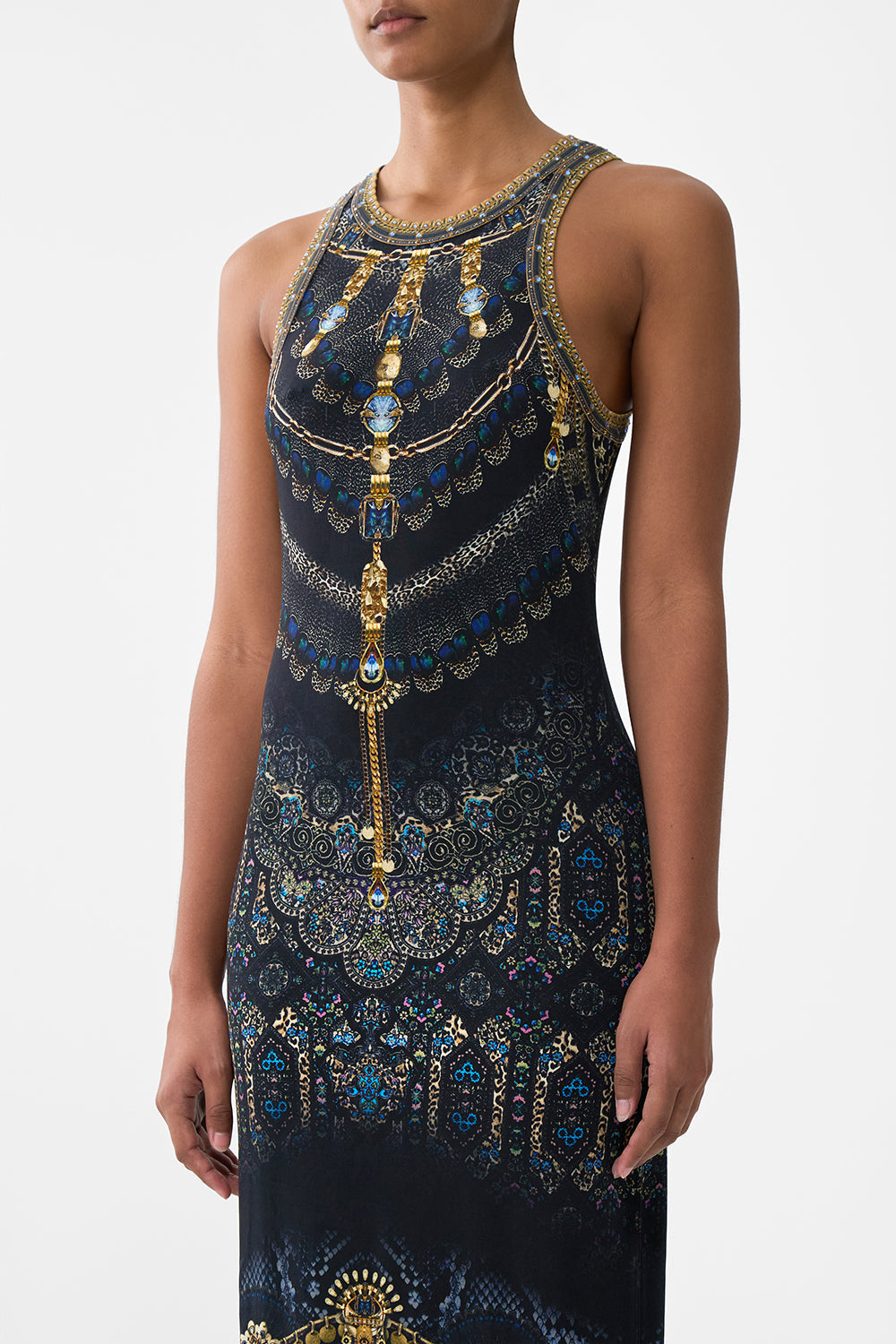 JERSEY TANK DRESS SONG OF THE SOLSTICE