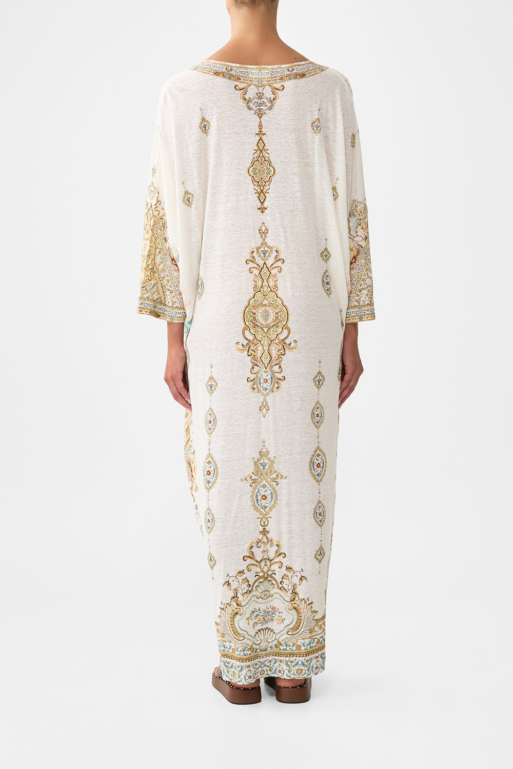 V NECK BATWING KAFTAN OTTOMAN DYNASTY