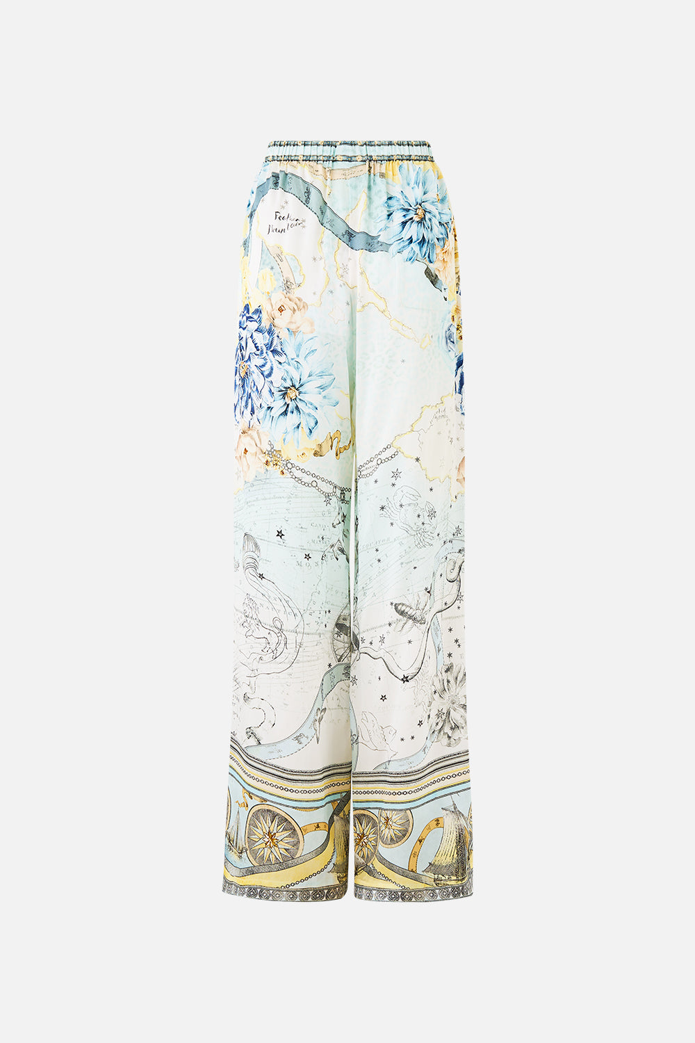 The CAMILLA BAGGY LONG WALK SHORT WITH ELASTIC WAIST HOUSE OF HOROSCOPES in our  print.