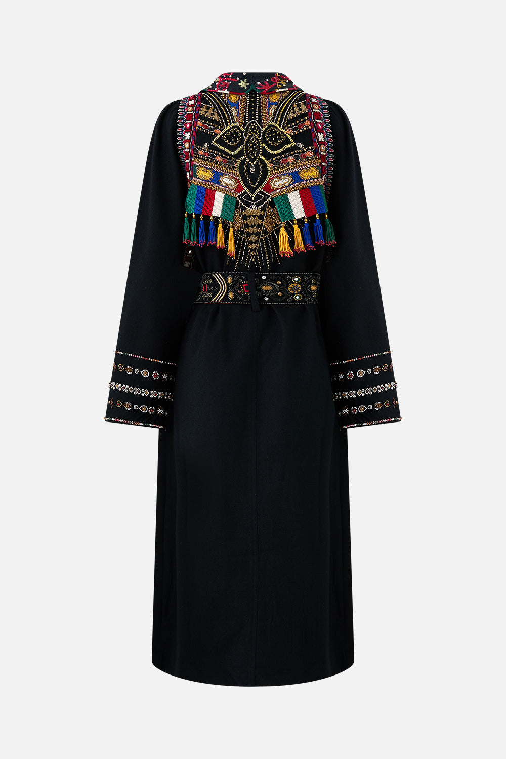 COAT WITH VEST DETAIL PATCHWORK ALCHEMY