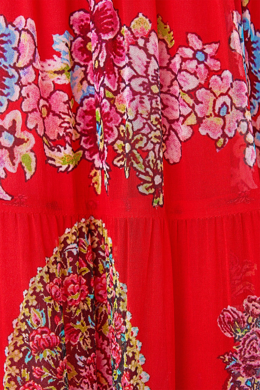 TIERED MAXI SKIRT ARTISANS OF ANATOLIA