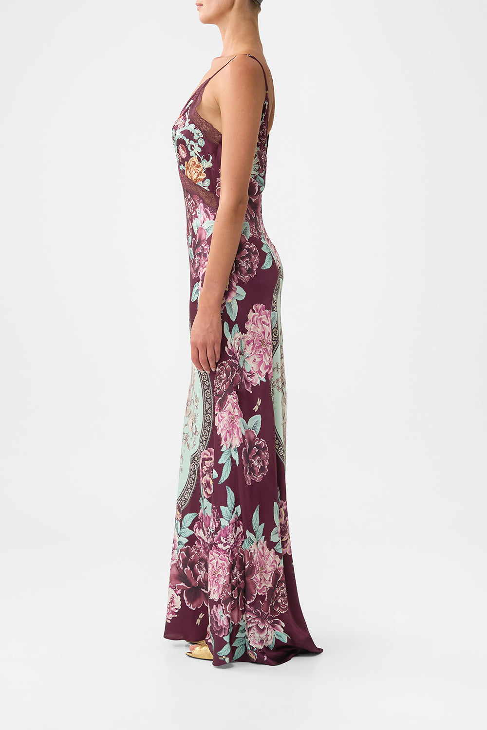 The CAMILLA HALTER TIE BACK TOP NOTES FROM THE ROAD in our NOTES FROM THE ROAD print.