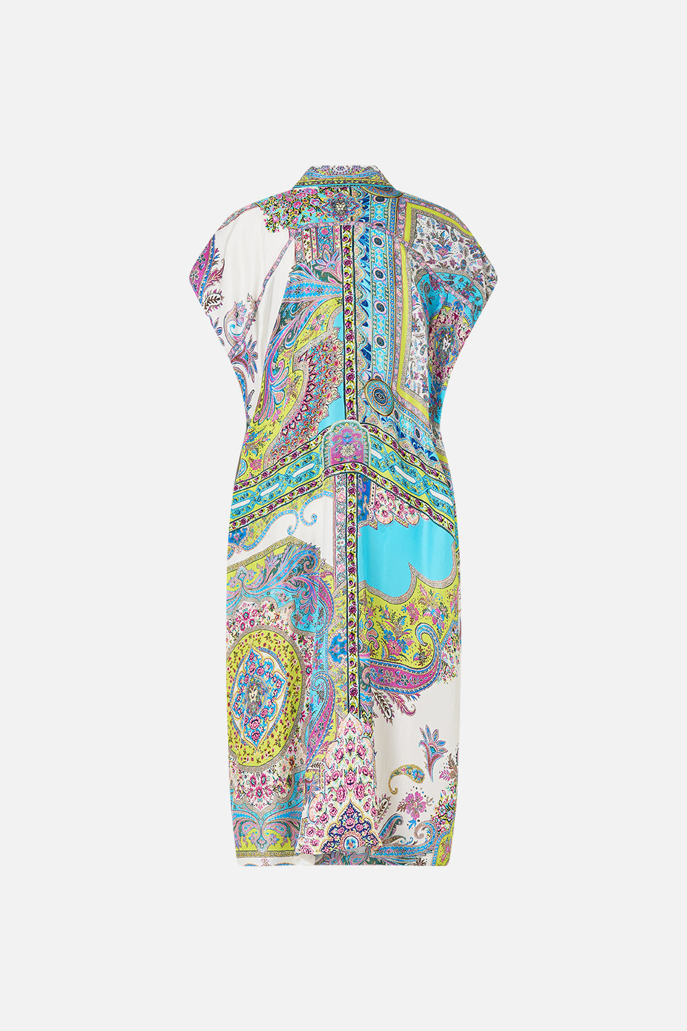 SLEEVELESS SHIRTDRESS MAGIC CARPET RIDE