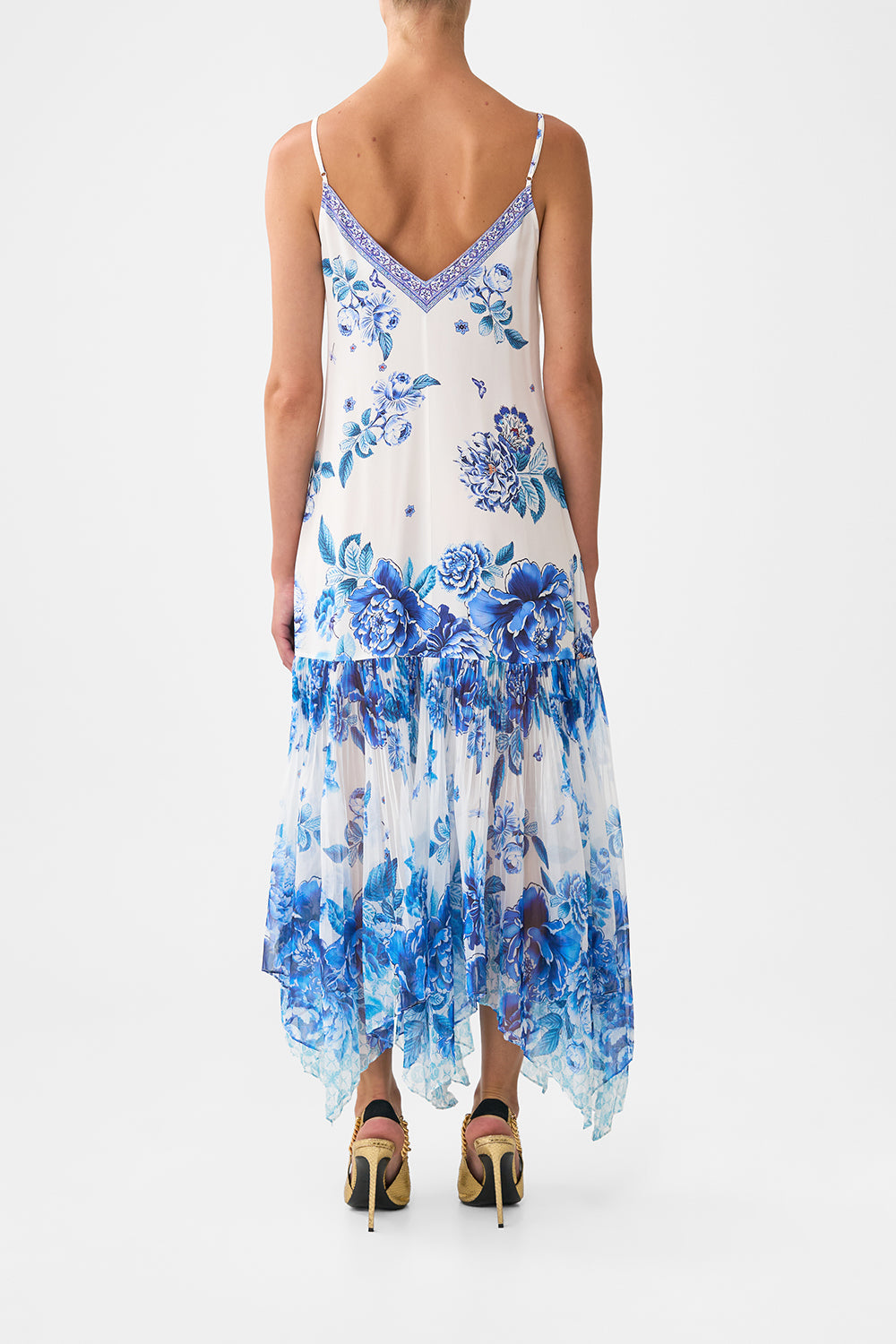 The CAMILLA PARACHUTE PANT EMBROIDERED EVER AFTER in our  print.