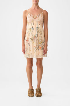 DOUBLE STRAP DETAIL SHORT DRESS HOUSE OF HOROSCOPES