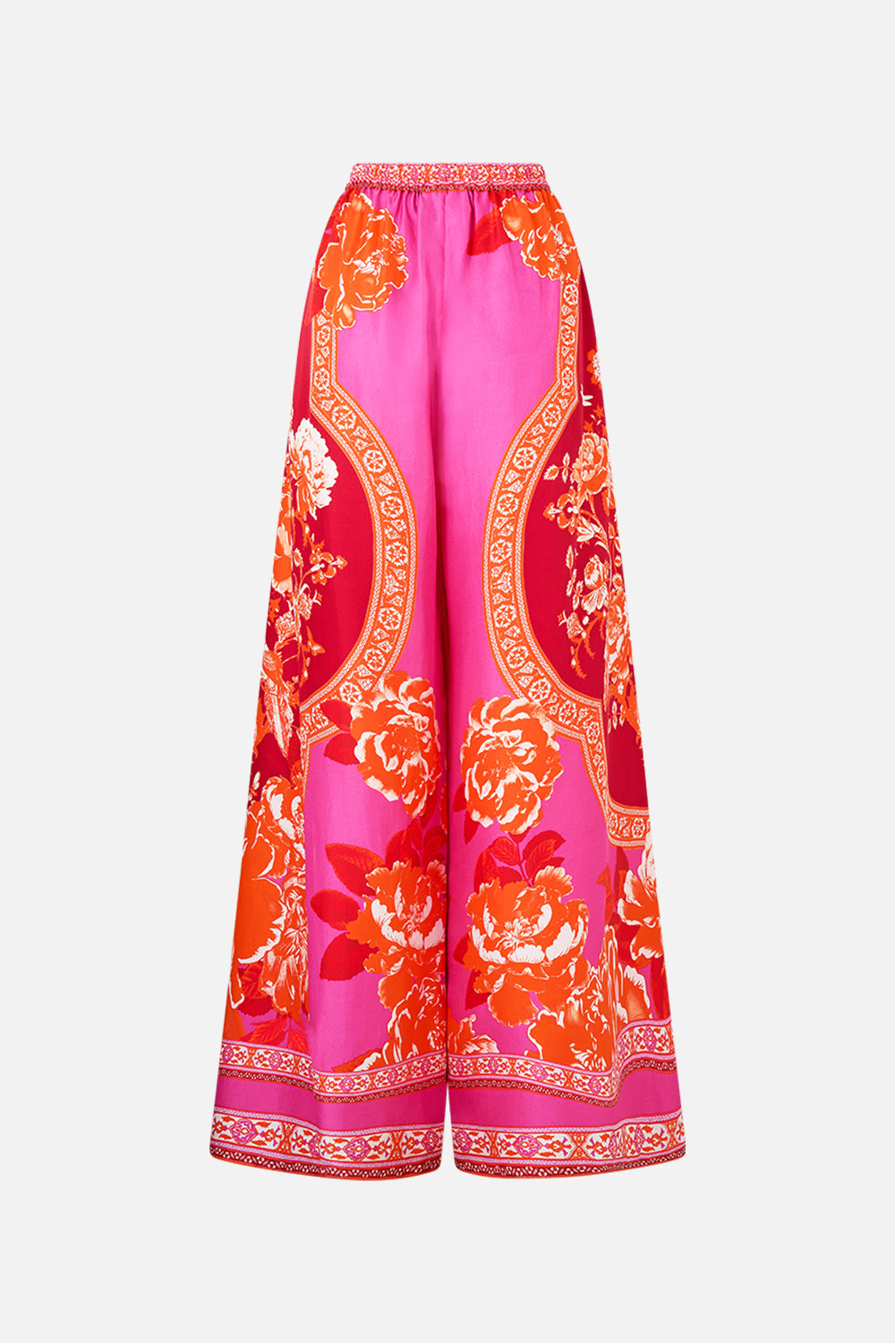 The CAMILLA RELAXED SHORT DRESS WITH DROPPED WAIST EAST OF ISTANBUL in our  print.