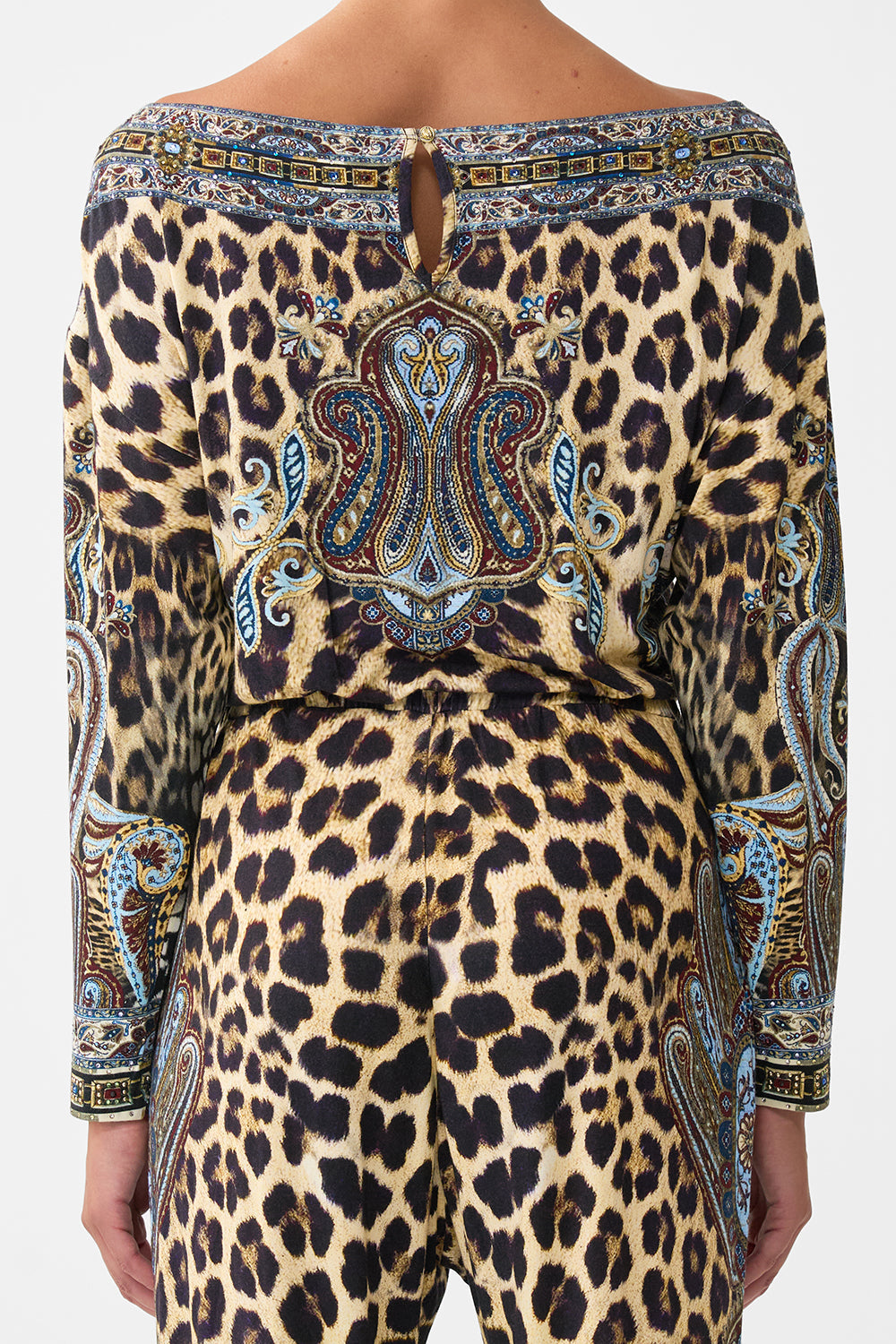 LOUNGE JERSEY JUMPSUIT ISTANBUL ANIMALIA