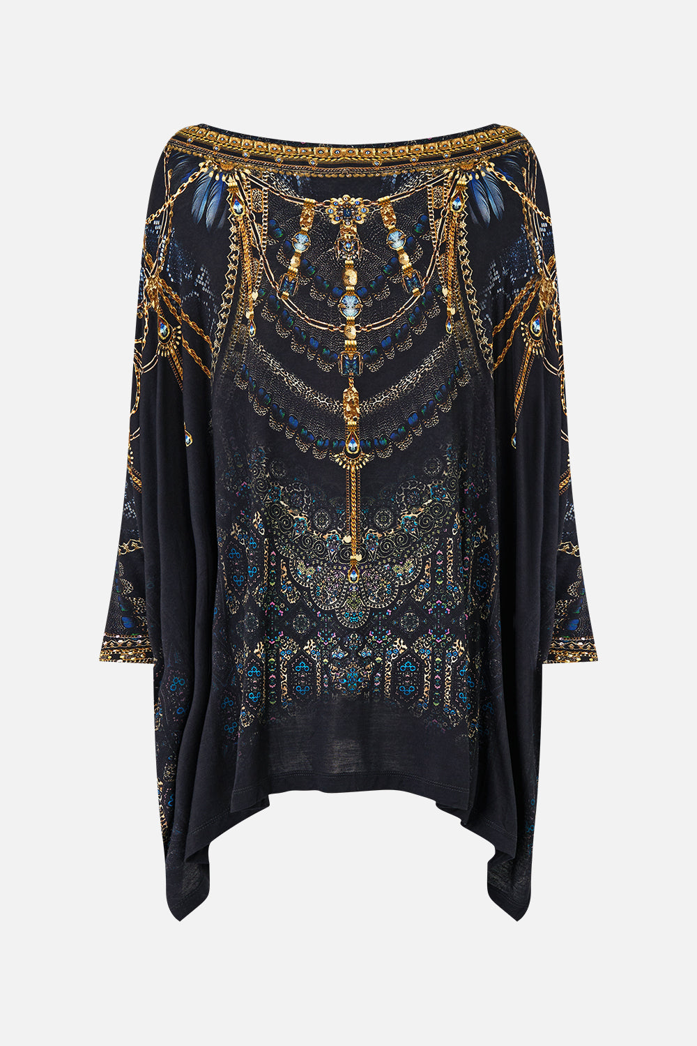 SCOOP NECK SLOUCH TEE SONG OF THE SOLSTICE