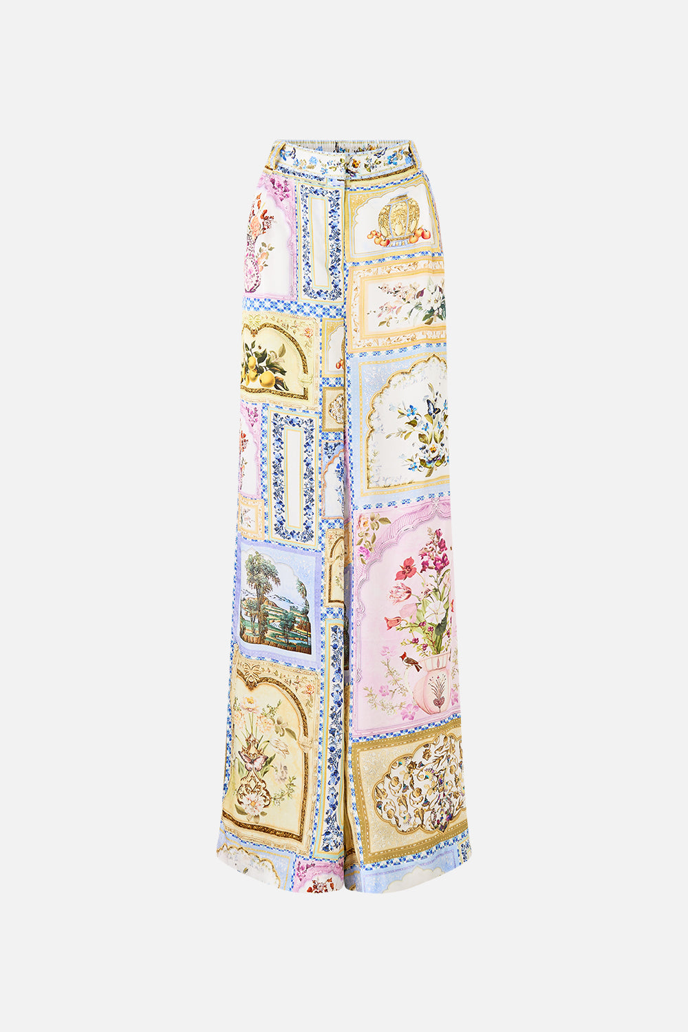 WIDE LEG WAISTED PANT BOTANICAL BALLADS