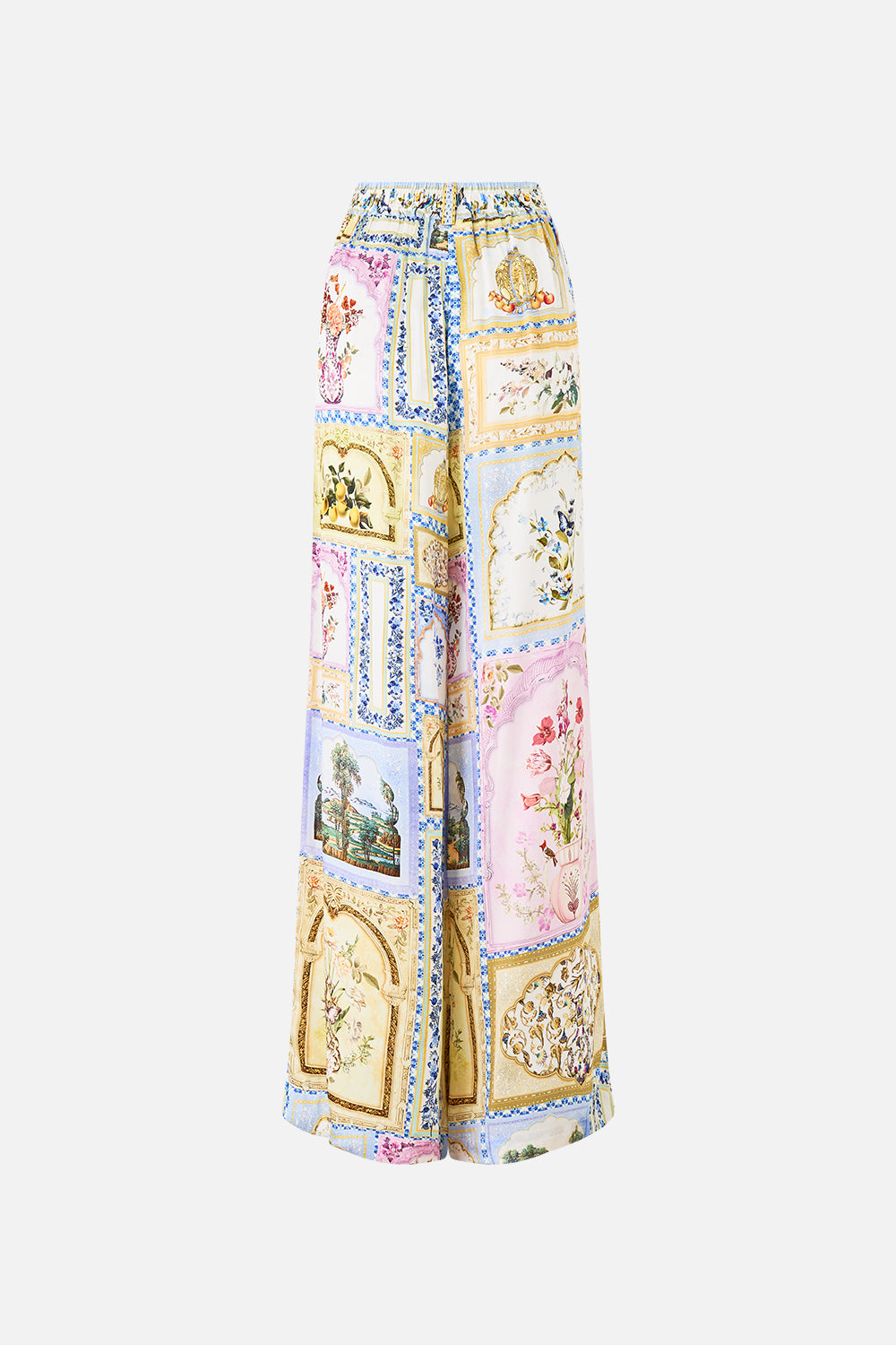 The CAMILLA TIE ONE SHOULDER DRESS COSMIC ZOOLOGY in our  print.