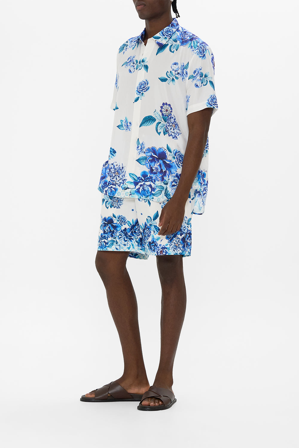 The CAMILLA TRAPEZE TIERED DRESS WITH LINING ISTANBUL ANIMALIA in our  print.