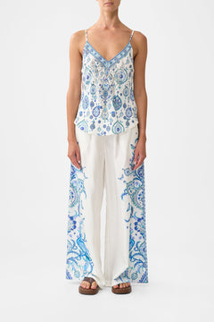 V-NECK BIAS CAMI ISNIK LULLABY