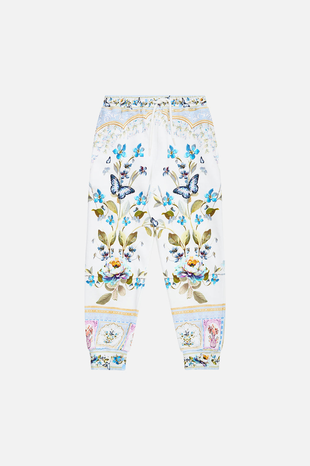 The CAMILLA JERSEY TURTLENECK OTTOMAN ELEGANCE in our  print.