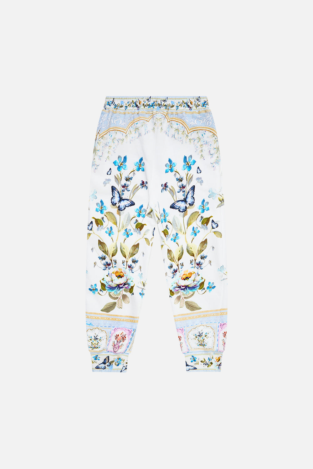 The CAMILLA JERSEY TURTLENECK OTTOMAN ELEGANCE in our  print.