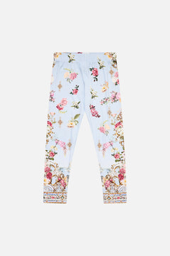 KIDS LEGGINGS WITH ELASTIC WAIST TILED IN TIME