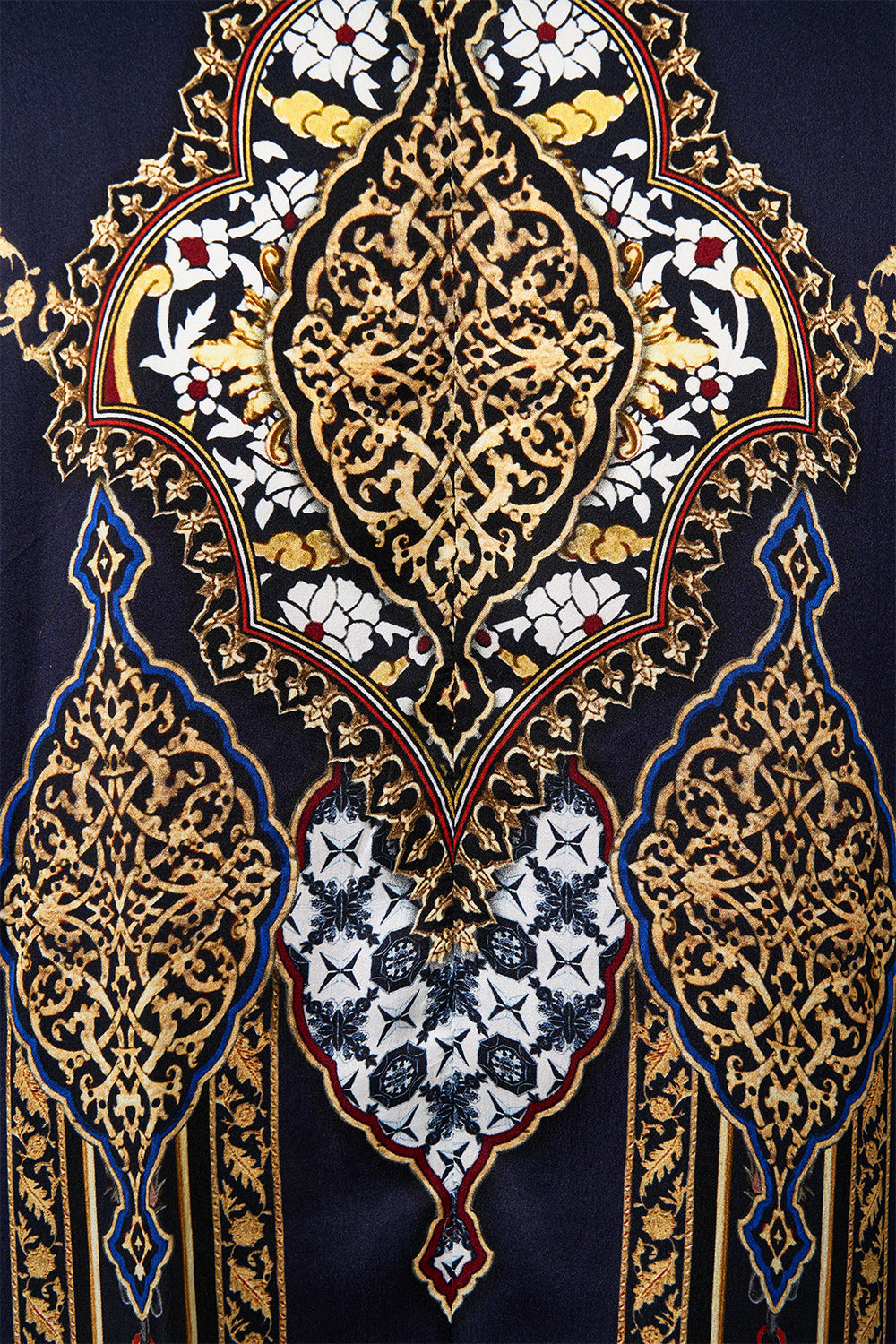 PIERCED V NECK KAFTAN THE IMPERIAL GATE