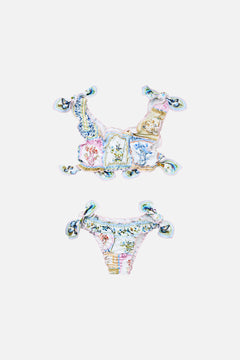 KIDS BABYLOCKED BIKINI SET WITH TIE SIDE BOTANICAL BALLADS