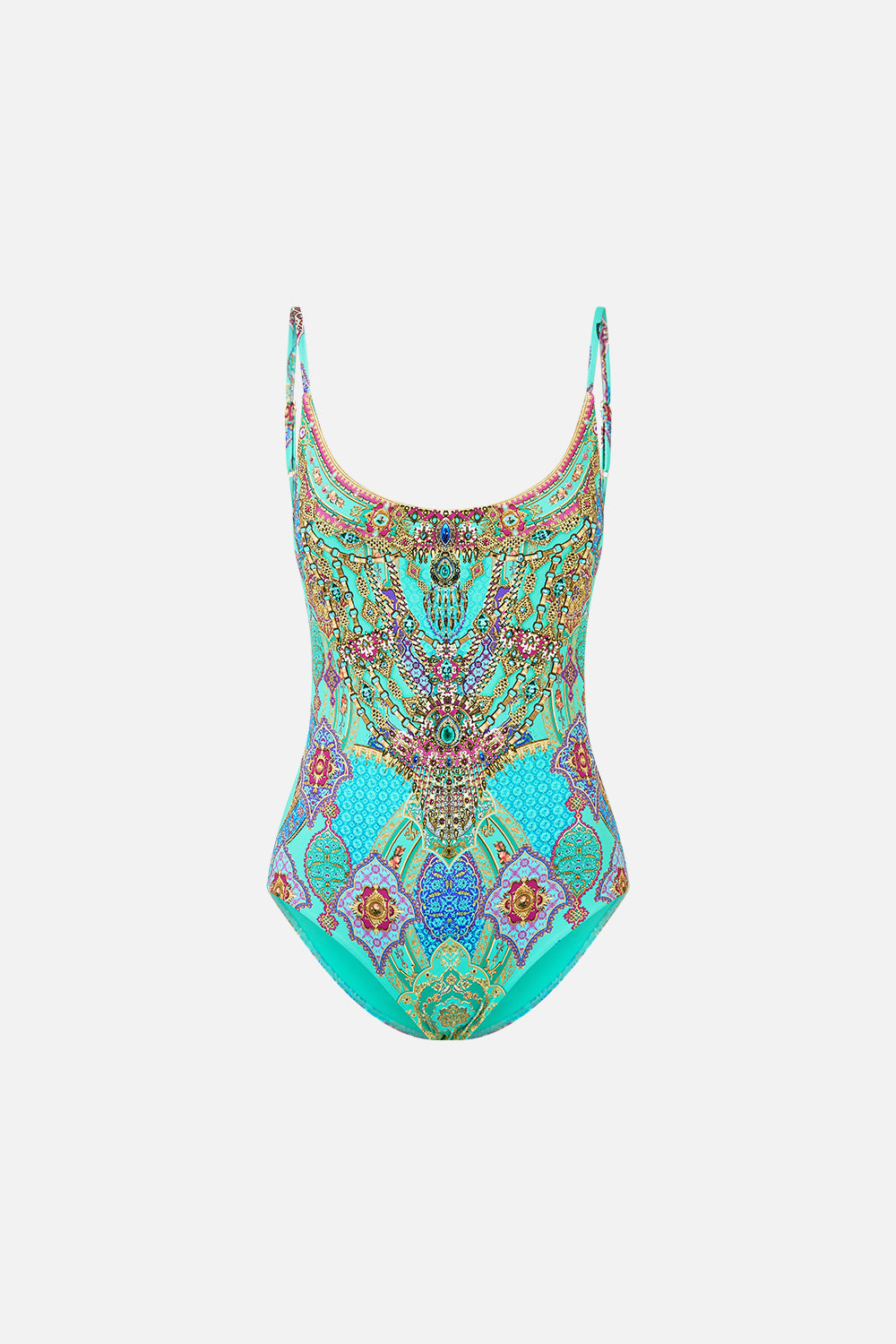 SCOOP NECK ONE PIECE WITH SCOOP BACK THE CONCUBINES CORRIDOR