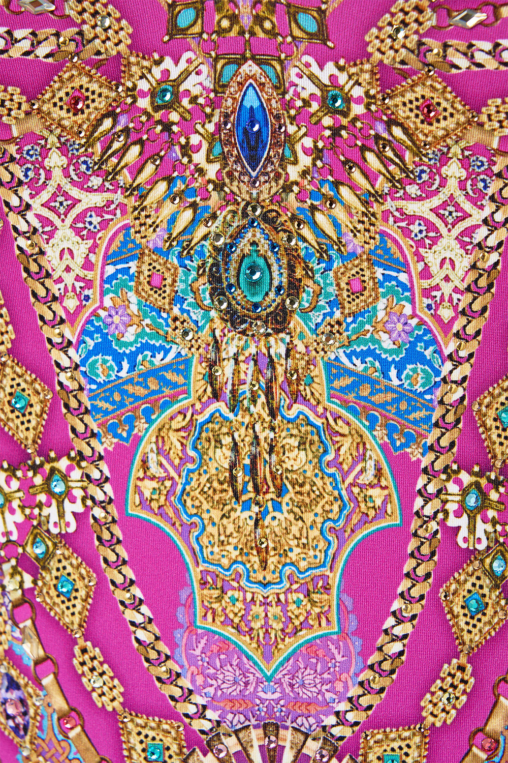 V NECK ONE PIECE WITH LACE UP TIE BACK CONCUBINES, SULTANS & COURTIERS