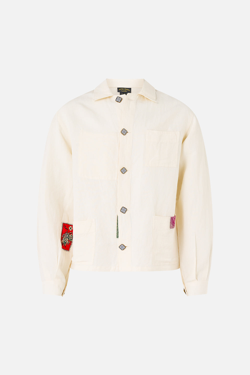 EMBELLISHED CHORE COAT NOTES FROM THE ROAD