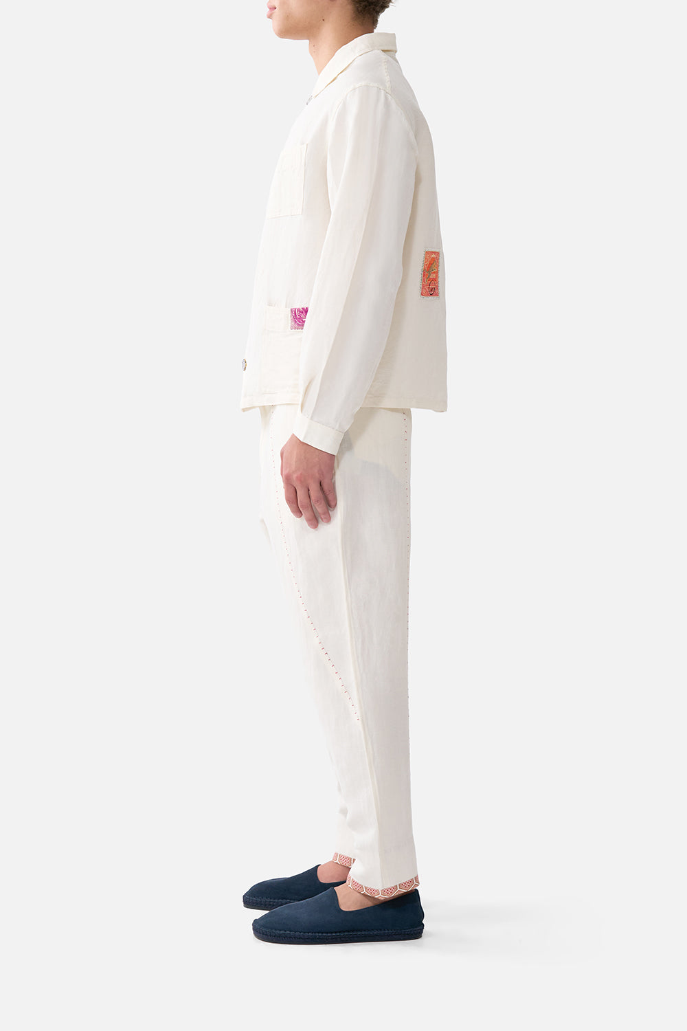 The CAMILLA SLIM FIT ROUND NECK T-SHIRT OTTOMAN ELEGANCE in our  print.