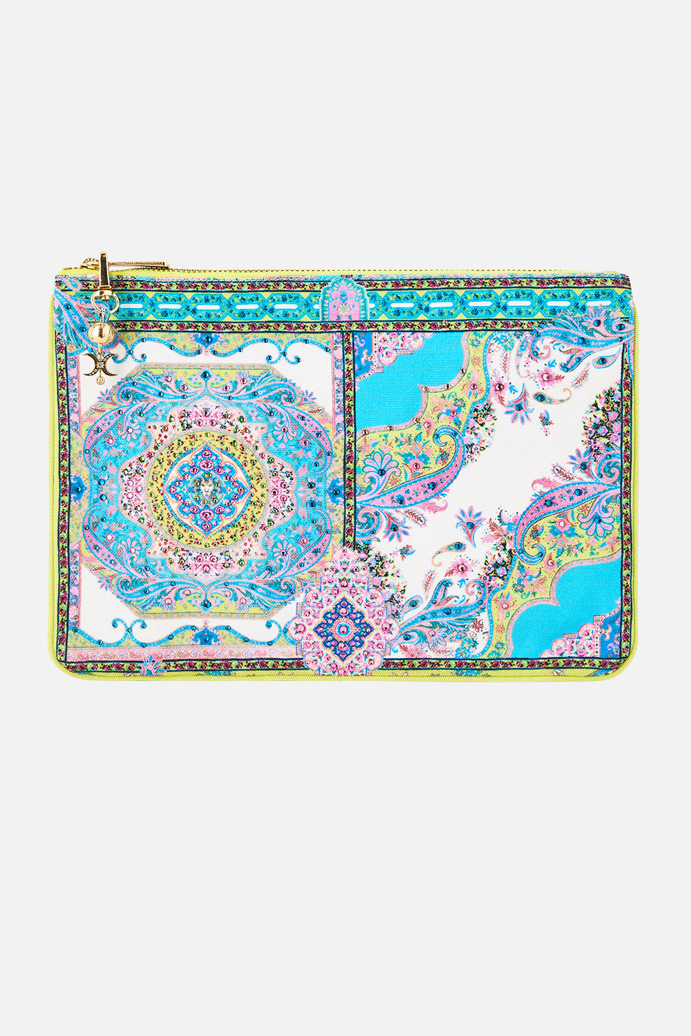 SMALL CANVAS CLUTCH MAGIC CARPET RIDE