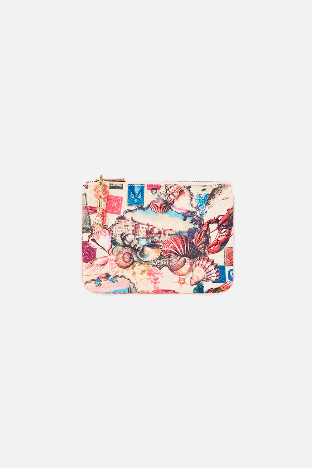 The CAMILLA LACE SPLICE ONE SHOULDER DRESS OTTOMAN ELEGANCE in our  print.